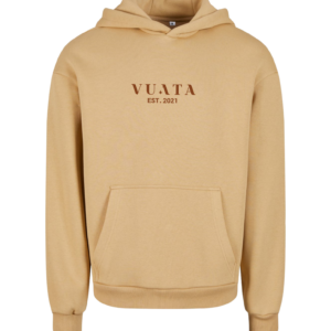 Fluffy hoodie Union Beige